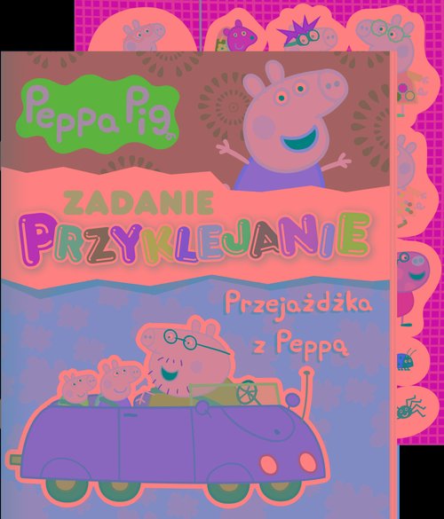 Image of Peppa Pig. Zadanie Przyklejanie cz. 5