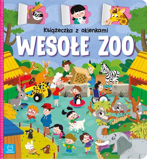 Image of Książeczka z okienkami. Wesołe zoo