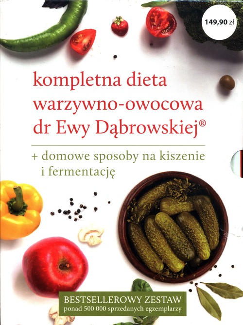 Image of Dieta warzywno-owocowa dr E.Dąbrowskiej Dieta warzywno-owocowa Przepisy + Dieta warzywno-owocowa. I co dalej? (wyd. 3) + Dieta warzywno-owo