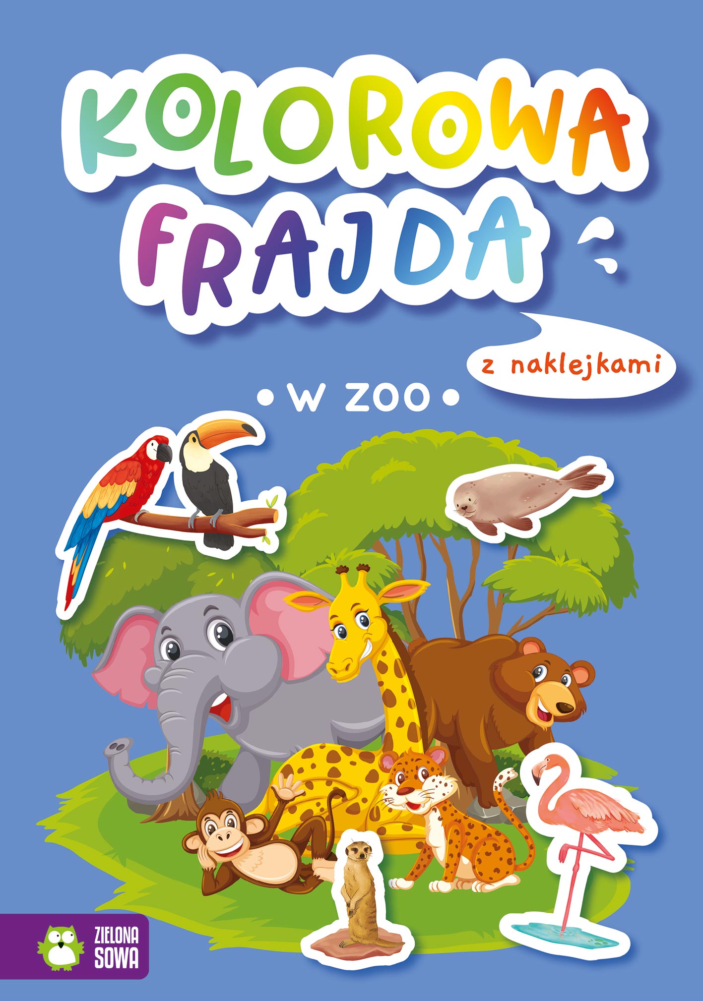 Image of Kolorowa frajda W zoo