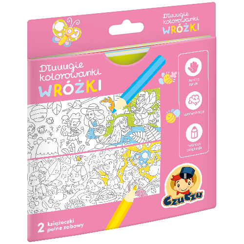 Image of CzuCzu Dłuuugie kolorowanki Wróżki