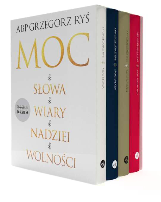 Image of Abp Grzegorz Ryś Moc Pakiet Moc słowa + Moc wiary + Moc nadziei + Moc wolności