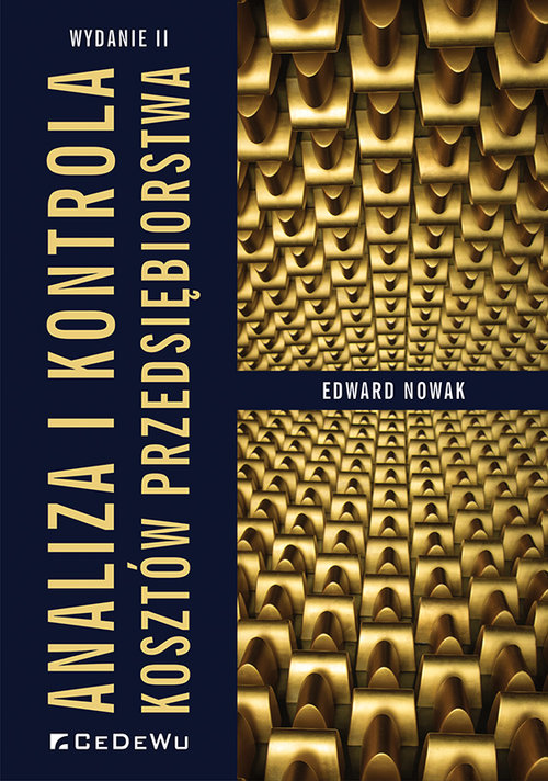 Image of Analiza i kontrola kosztów przedsiębiorstwa