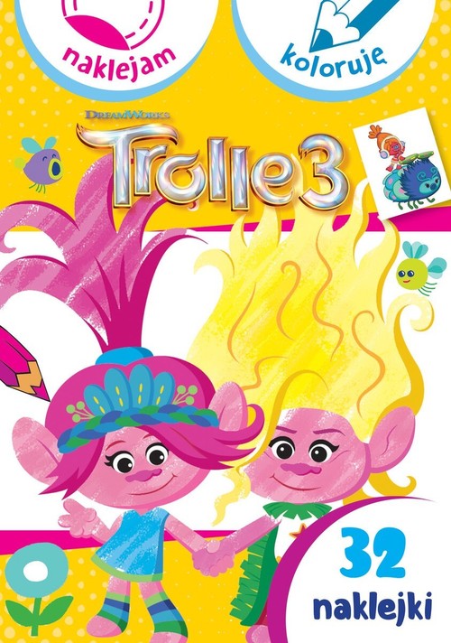 Image of Naklejam i koloruję. Trolle 3 Dreamworks