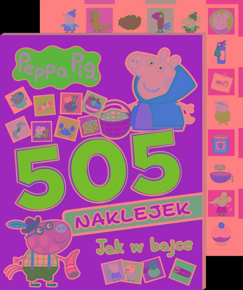 Image of Peppa Pig 505 naklejek 3 Jak w bajce