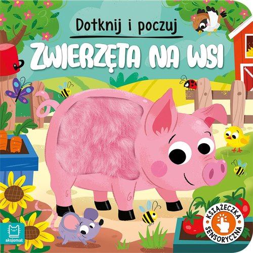 Image of Dotknij i poczuj Zwierzęta na wsi Książeczka sensoryczna