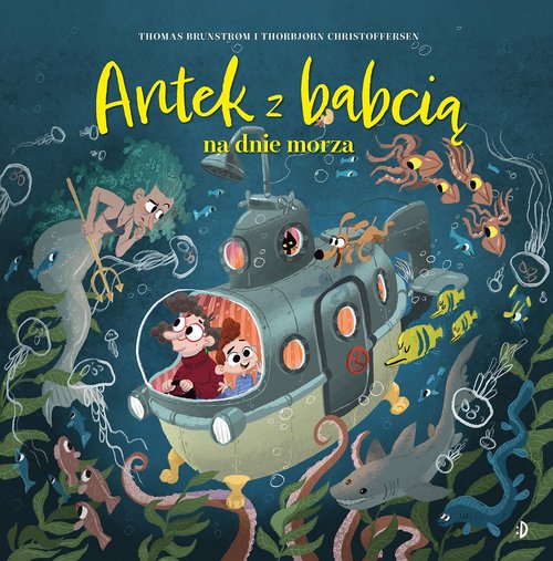 Image of Antek z babcią na dnie morza