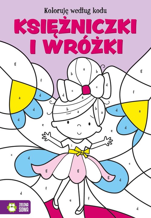 Image of Koloruję według kodu Księżniczki i wróżki