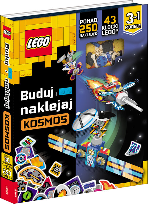 Image of LEGO Master Brand. Buduj i naklejaj Kosmos