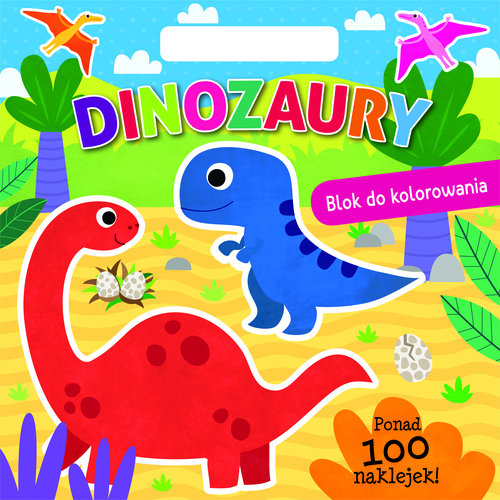 Image of Dinozaury Blok do kolorowania