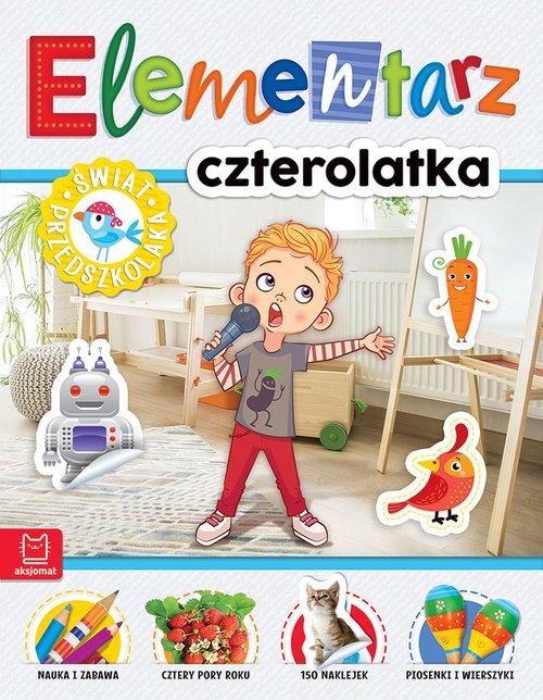 Image of Elementarz czterolatka Świat przedszkolaka
