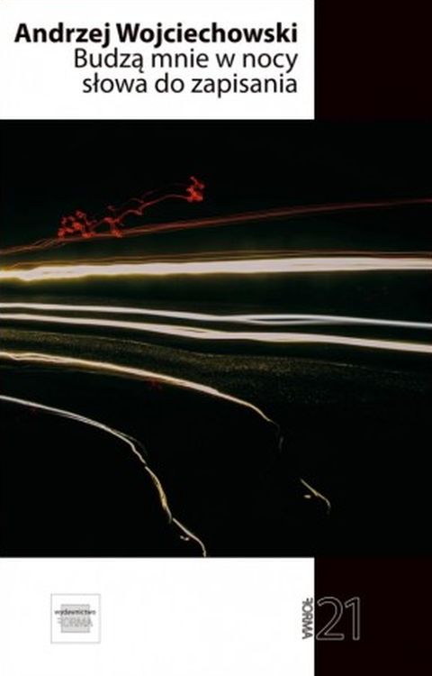 Image of Budzą mnie w nocy słowa do zapisania