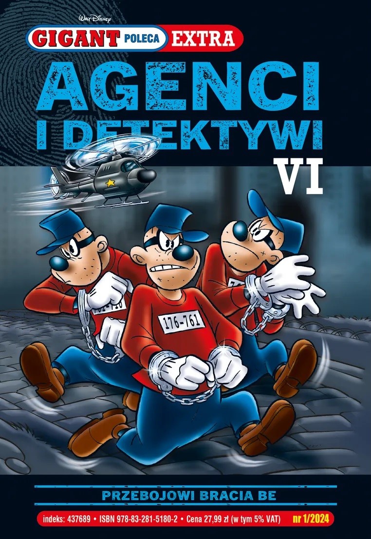 Image of Gigant Poleca Extra Agenci i Detektywi VI Przebojowi Bracia Be Tom 1/2024