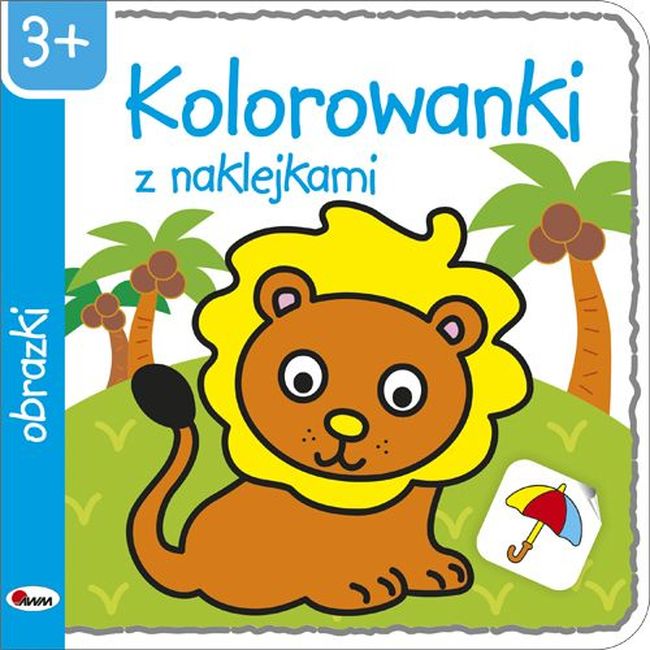 Image of Kolorowanki z naklejkami Obrazki