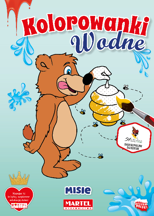 Image of Kolorowanka wodna Misie