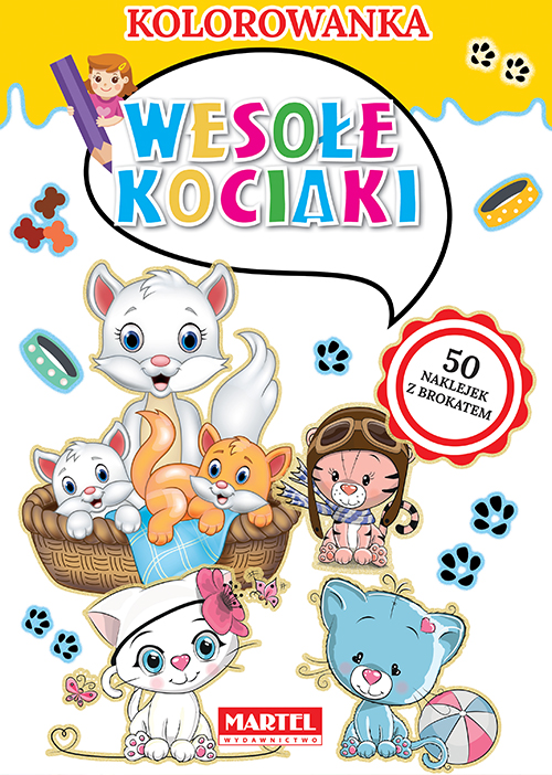 Image of Kolorowanka Wesołe kociaki