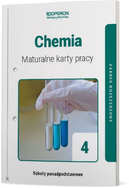 Image of Chemia 4 Maturalne karty pracy Zakres rozszerzony Szkoła ponadpodstawowa