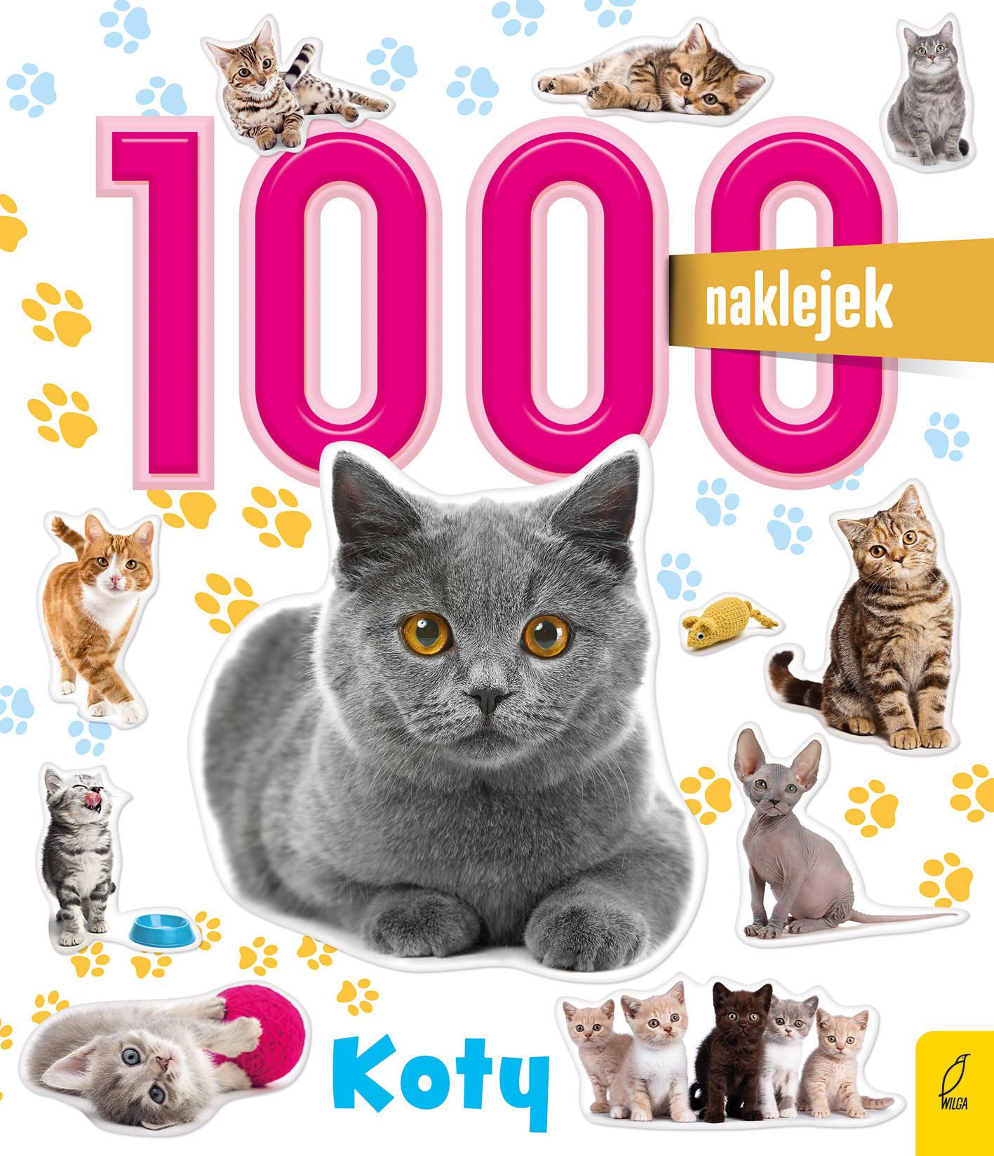 Image of 1000 naklejek Koty