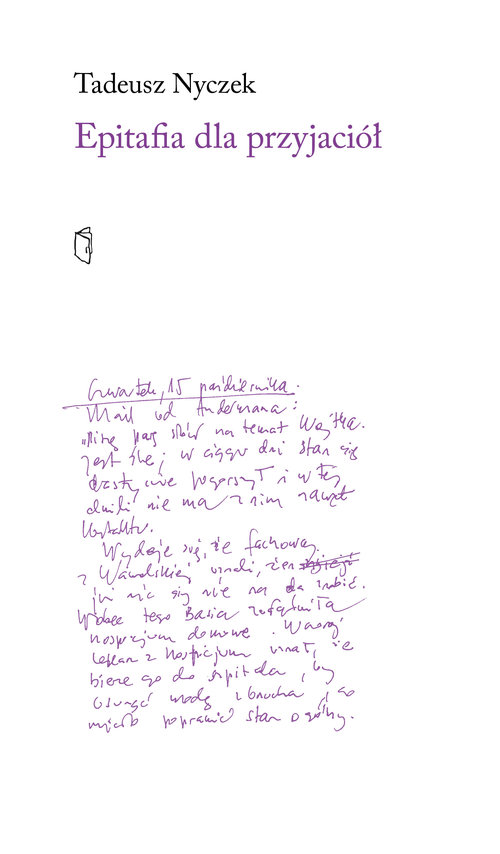 Image of Epitafia dla przyjaciół