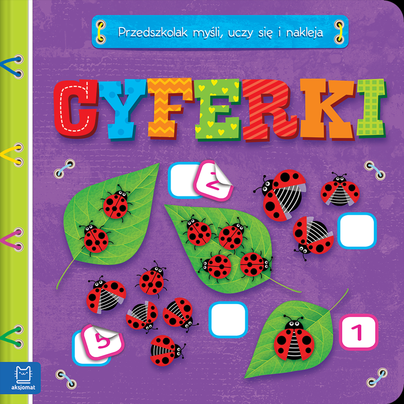 Image of Cyferki. Przedszkolak myśli, uczy się i nakleja