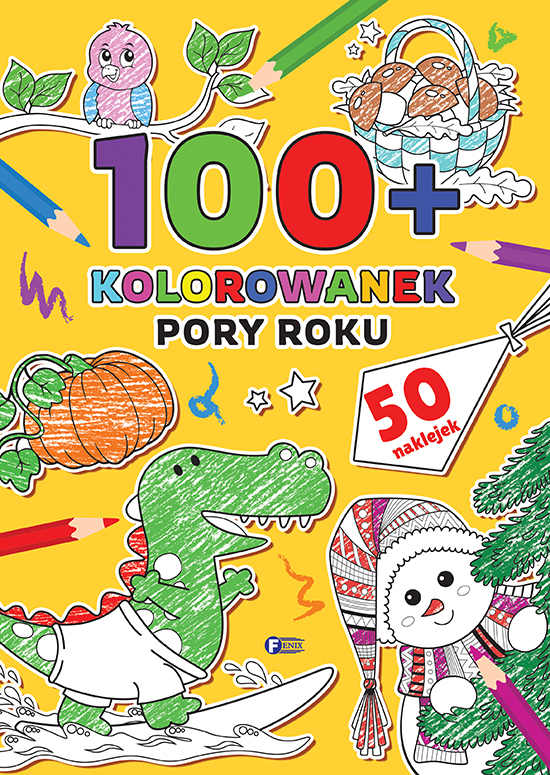 Image of 100+ Kolorowanek Pory roku