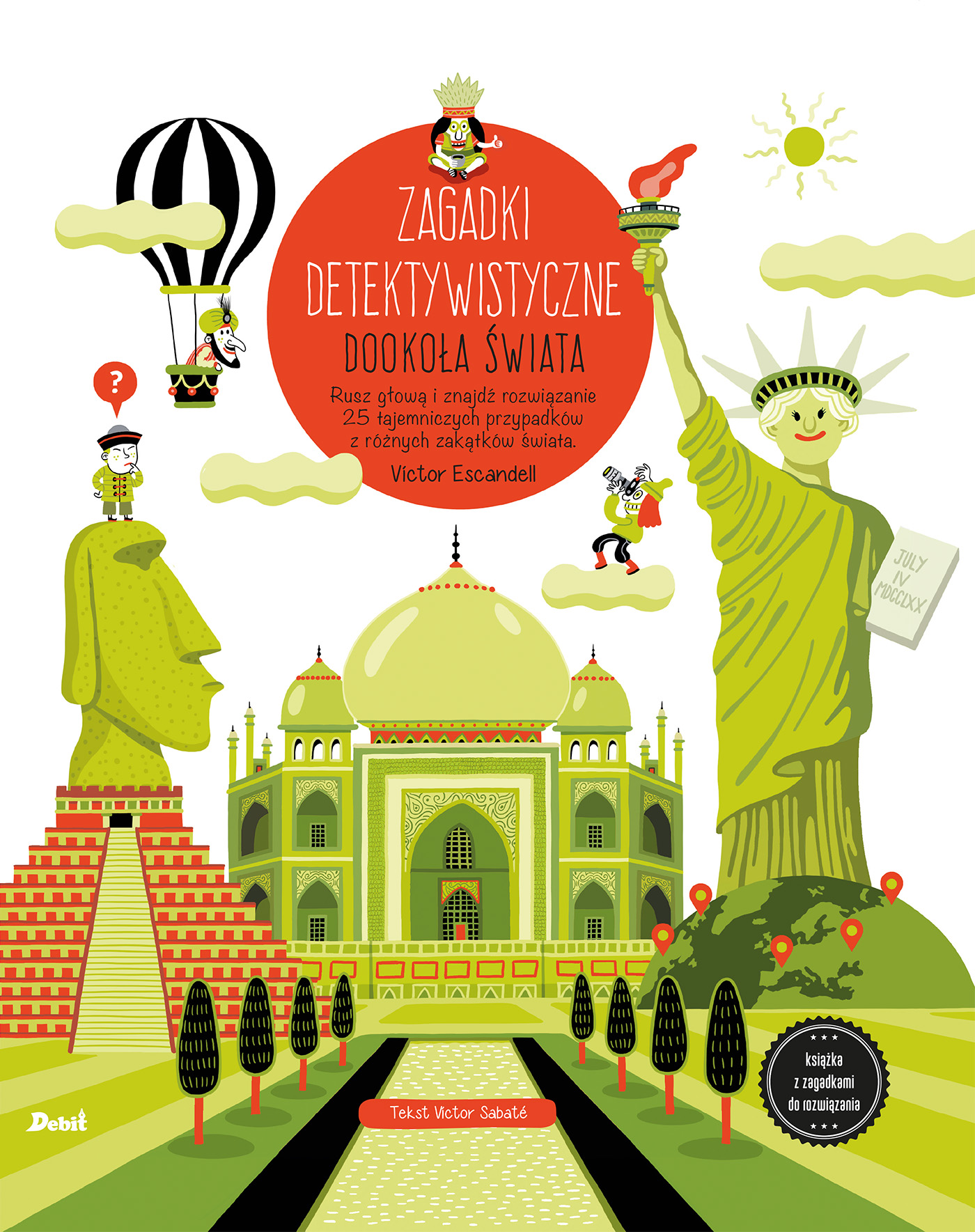 Image of Zagadki detektywistyczne. Dookoła świata