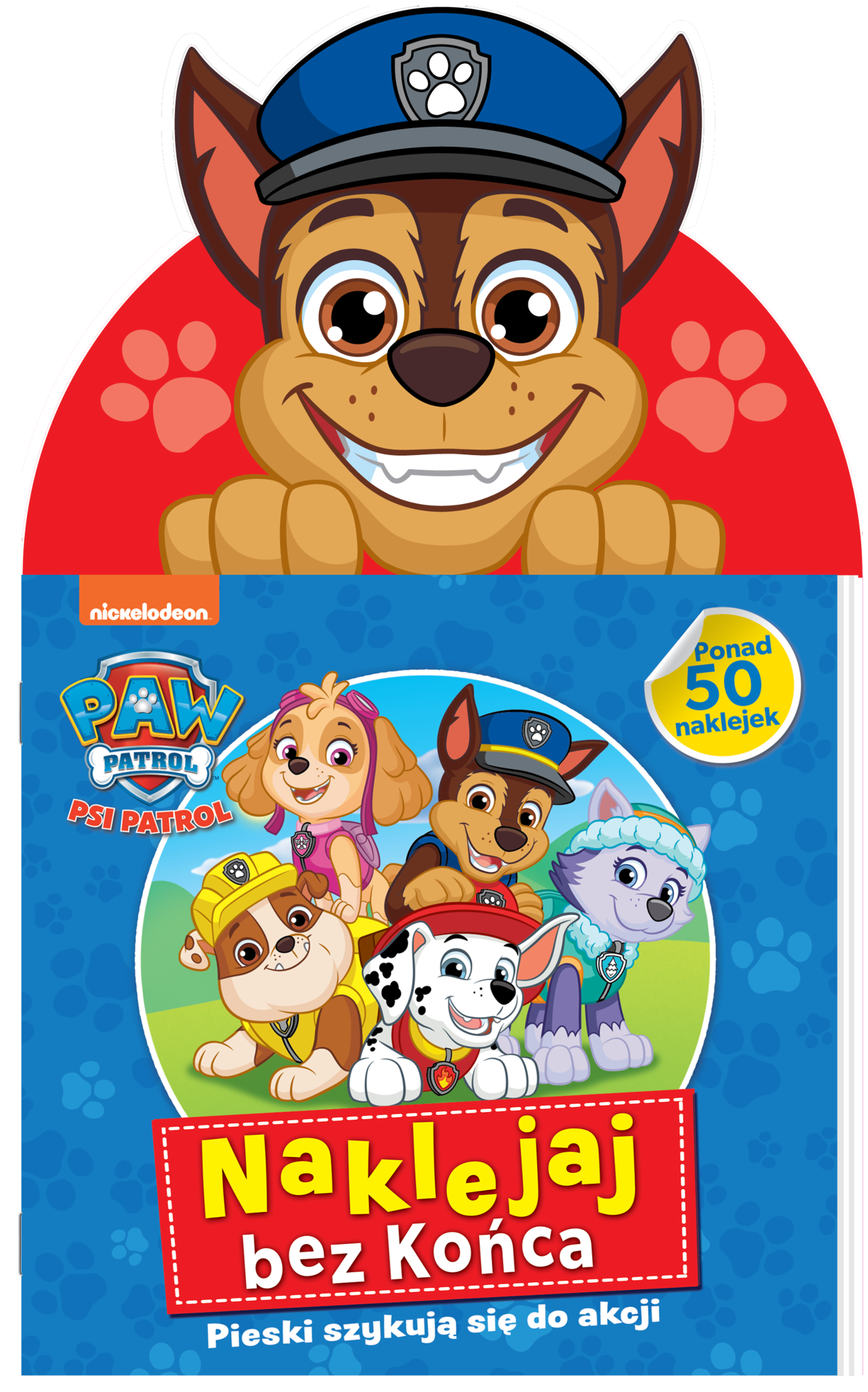 Image of Psi Patrol Naklejaj bez końca Część 6 Pieski szykują się do akcji