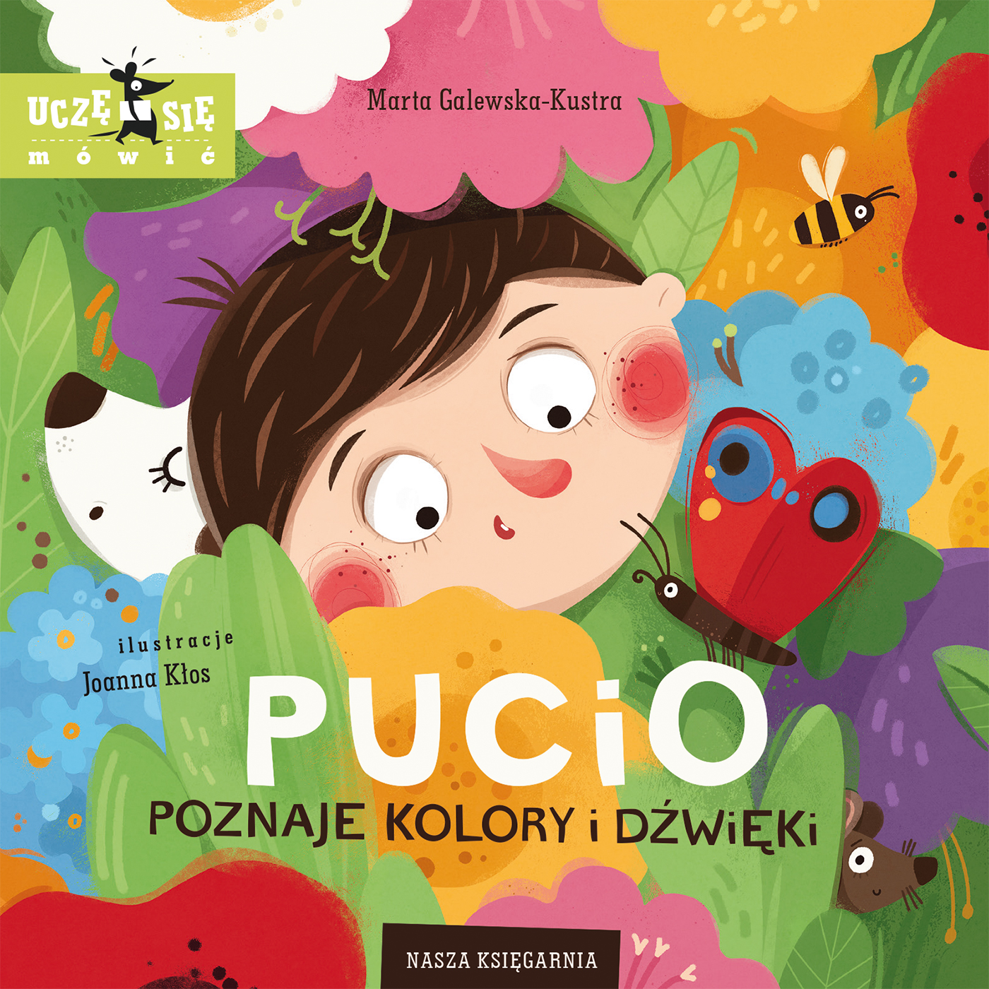 Image of Pucio poznaje kolory i dźwięki
