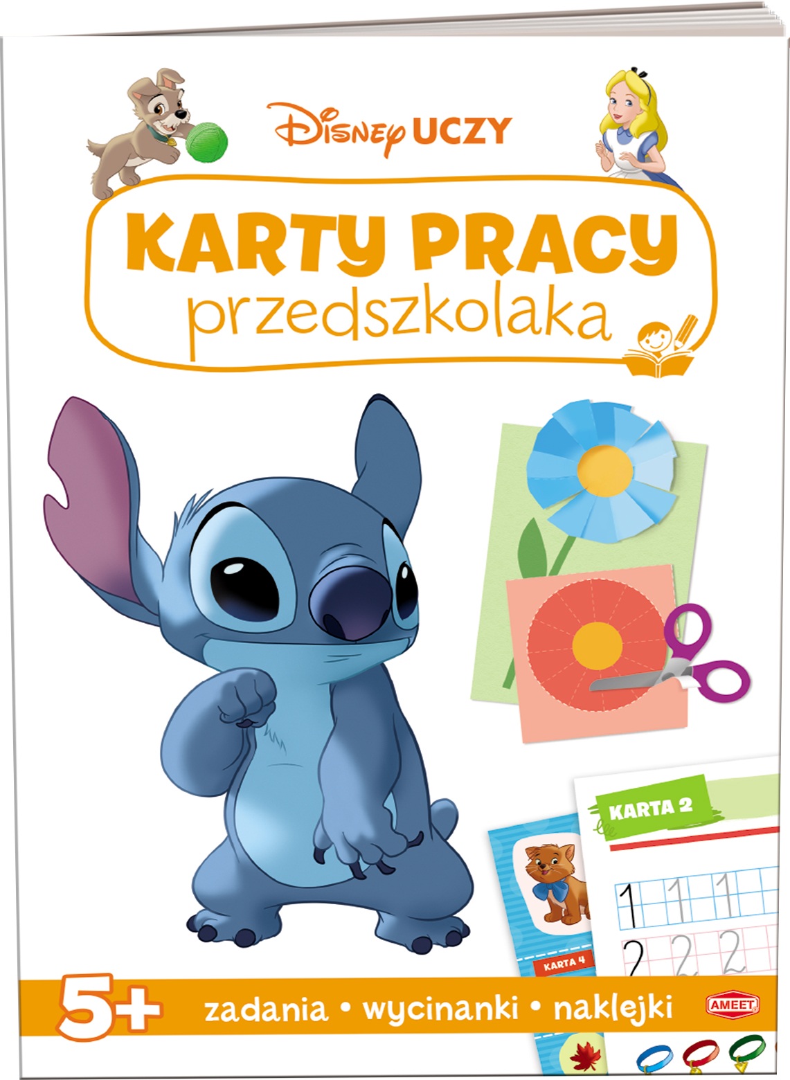 Image of Disney Uczy Karty pracy przedszkolaka 5 lat