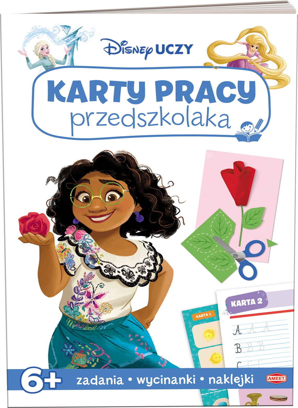 Image of Disney Uczy Karty pracy przedszkolaka 6 lat