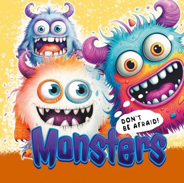 Image of Kolorowanka usztywniana Monsters Potwory