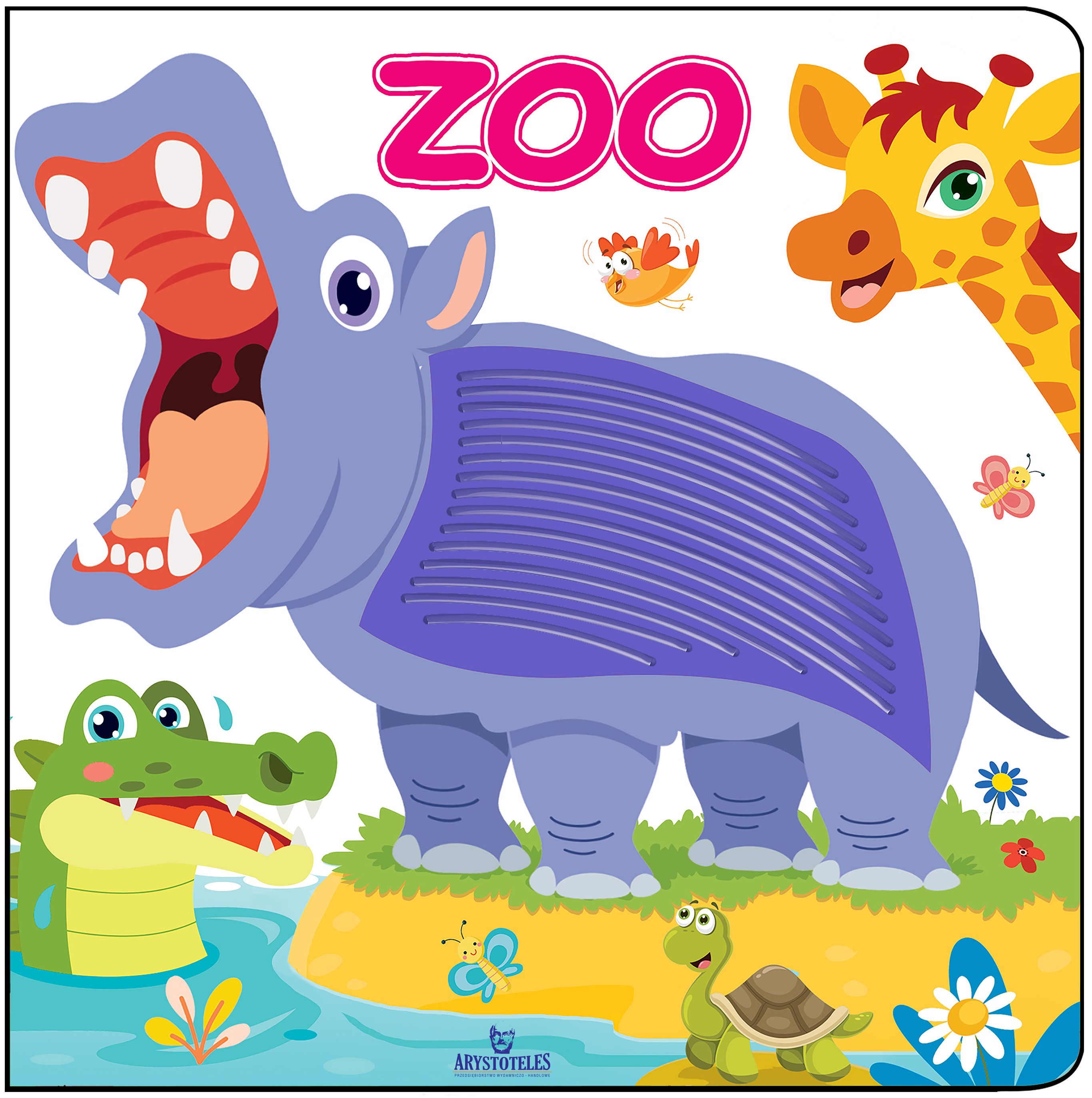 Image of ZOO. Książeczka sensoryczna