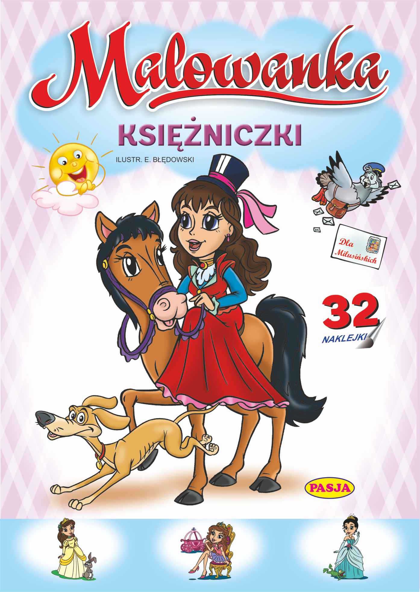 Image of Księżniczki. Malowanka