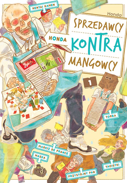 Image of Honda. Sprzedawcy kontra mangowcy. Tom 1