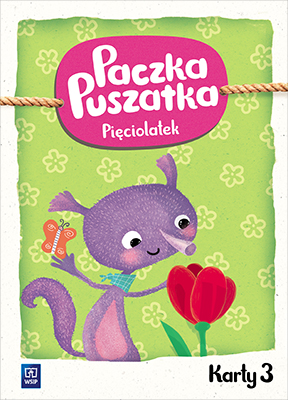 Image of Paczka Puszatka Karty pracy Pięciolatek Część 3 Roczne przygotowanie przedszkolne