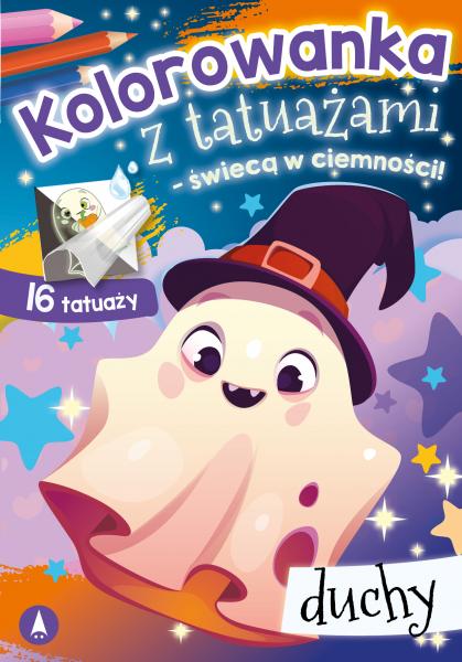 Image of Duchy. Kolorowanka z tatuażami – świecą w ciemności