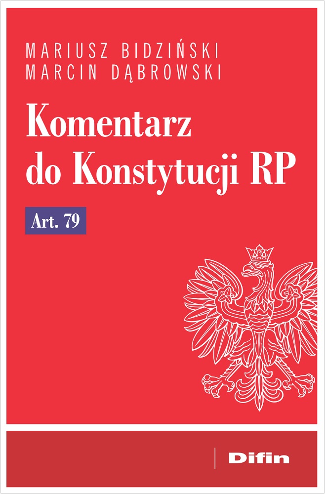 Image of Komentarz do Konstytucji RP art. 79