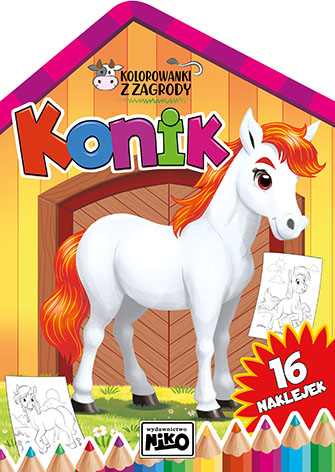 Image of Konik. Kolorowanki z zagrody