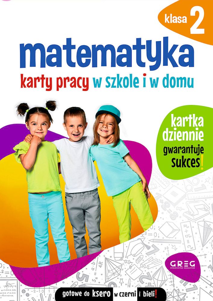 Image of Matematyka. Karty pracy w szkole i w domu. Klasa 2