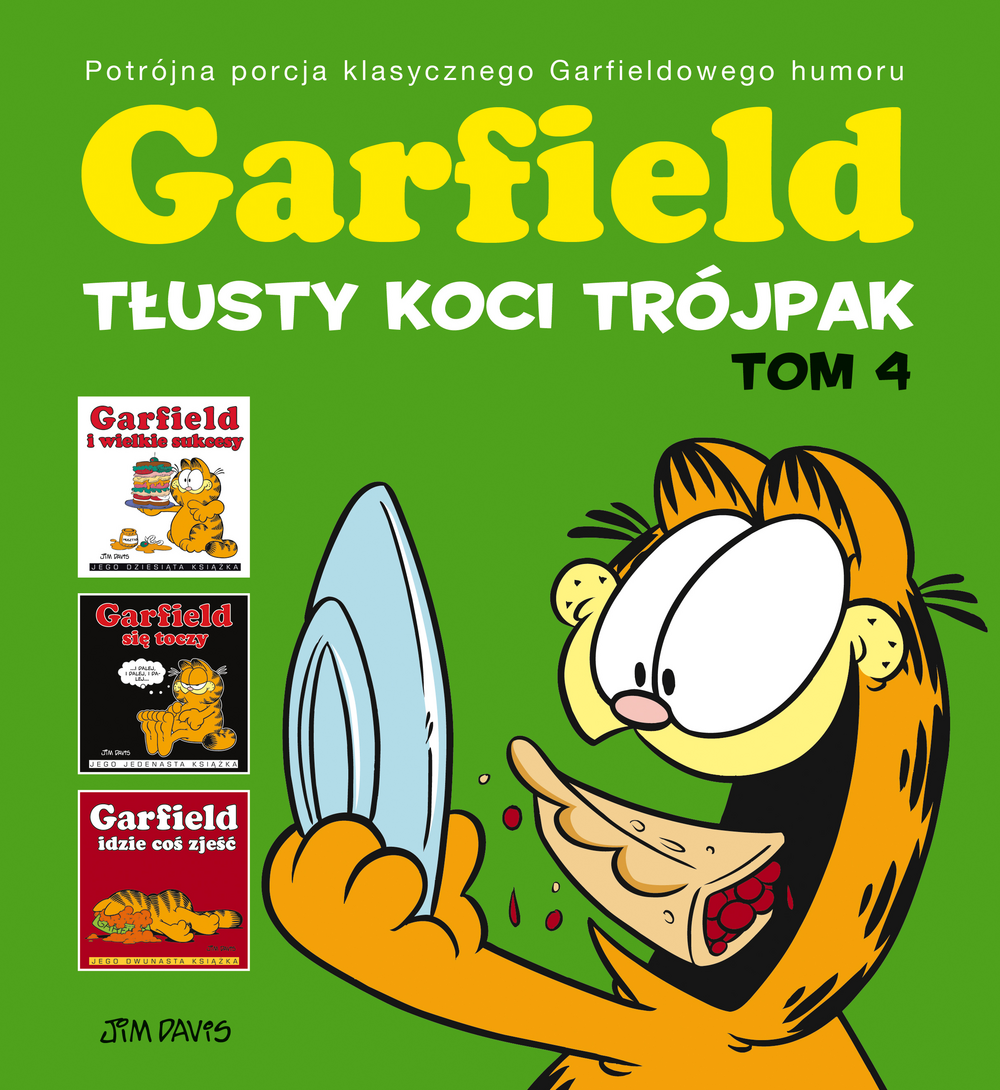 Image of Garfield. Tłusty koci trójpak. Tom 4 wyd. 2023