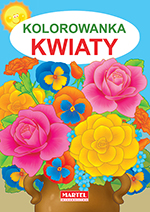 Image of Kwiaty kolorowanka