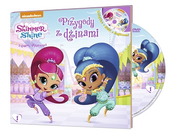 Image of Przygoda z dżinami shimmer and shine + dvd