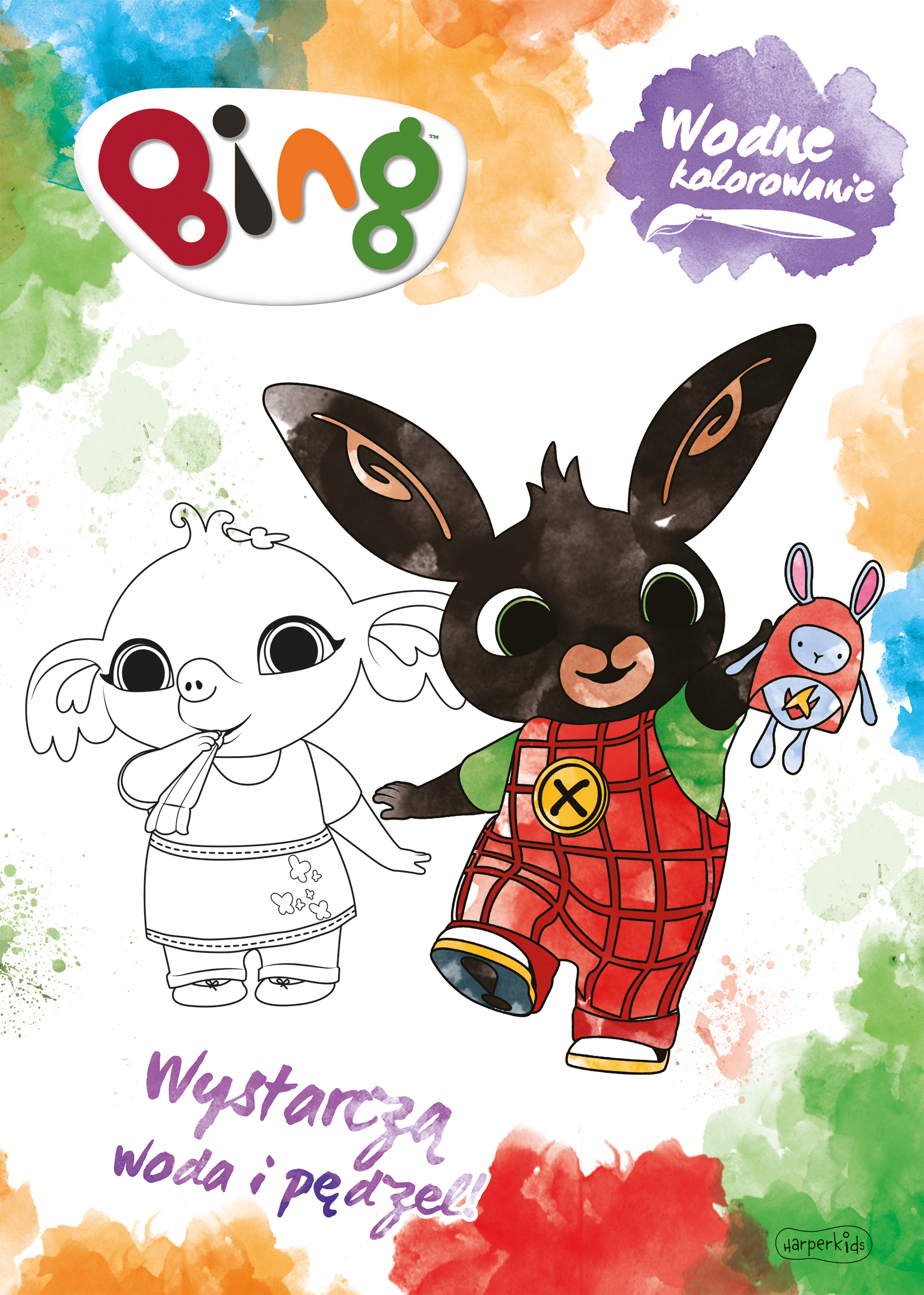 Image of Bing. Wodne kolorowanie