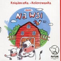 Image of Książeczka-kolorowanka. Dzień na wsi