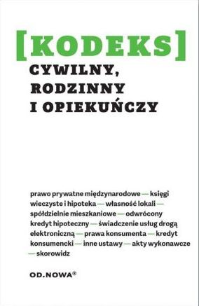 Image of Kodeks cywilny zbiór 09. 2017