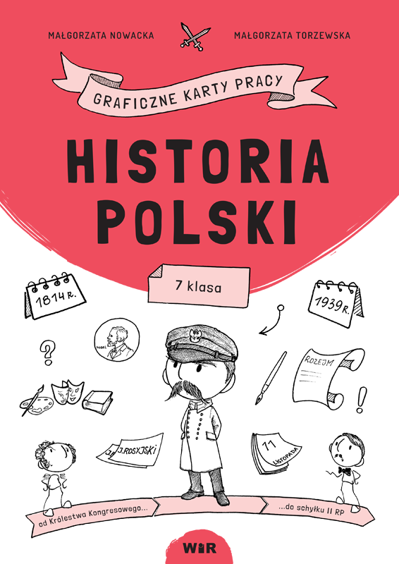 Image of Historia Polski graficzne karty pracy dla klasy 7