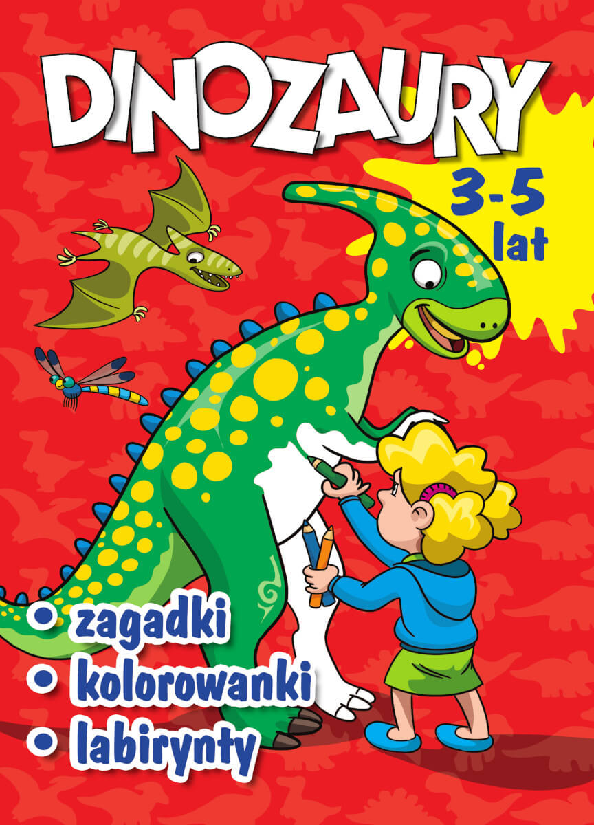 Image of Dinozaury. Zagadki, kolorowanki, labirynty