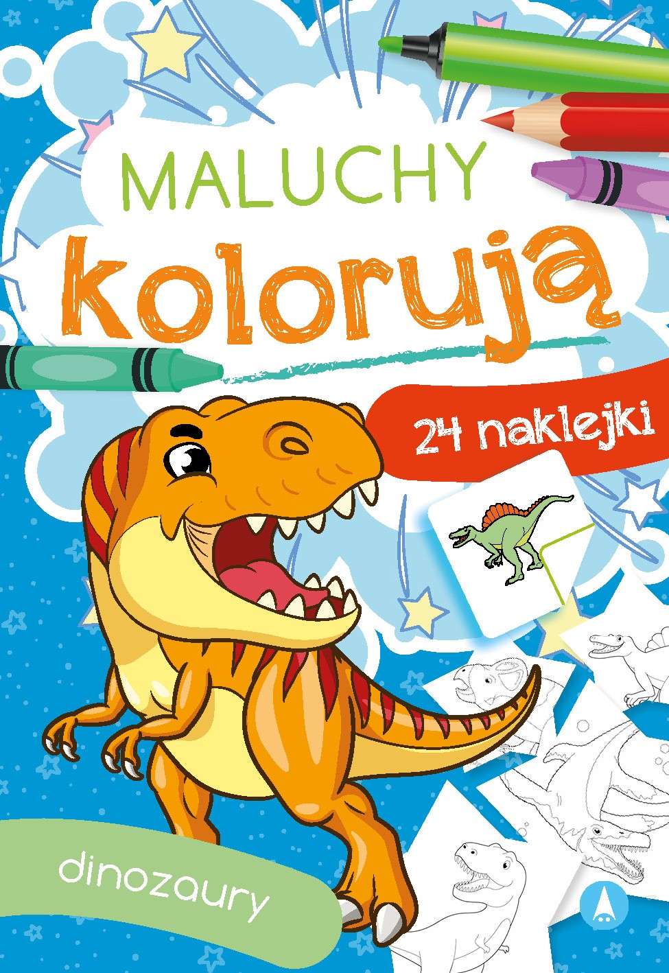Image of Dinozaury. Maluchy kolorują