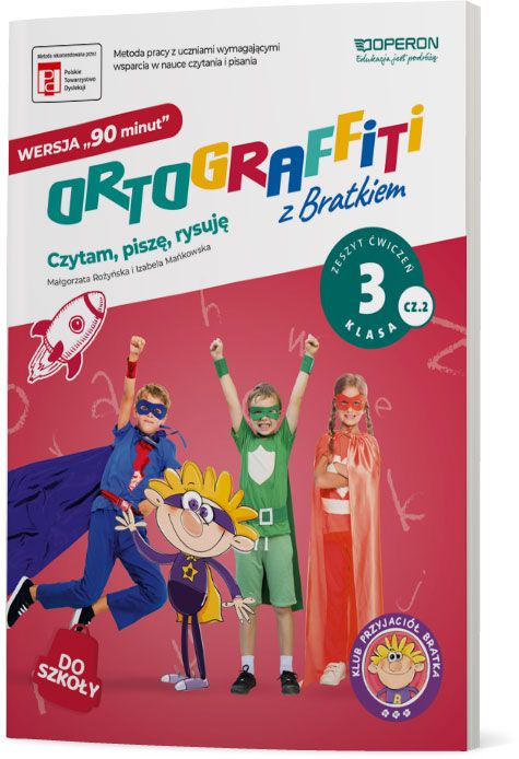 Image of Ortograffiti z Bratkiem 3 Zeszyt ćwiczeń część 2 szkoła podstawowa