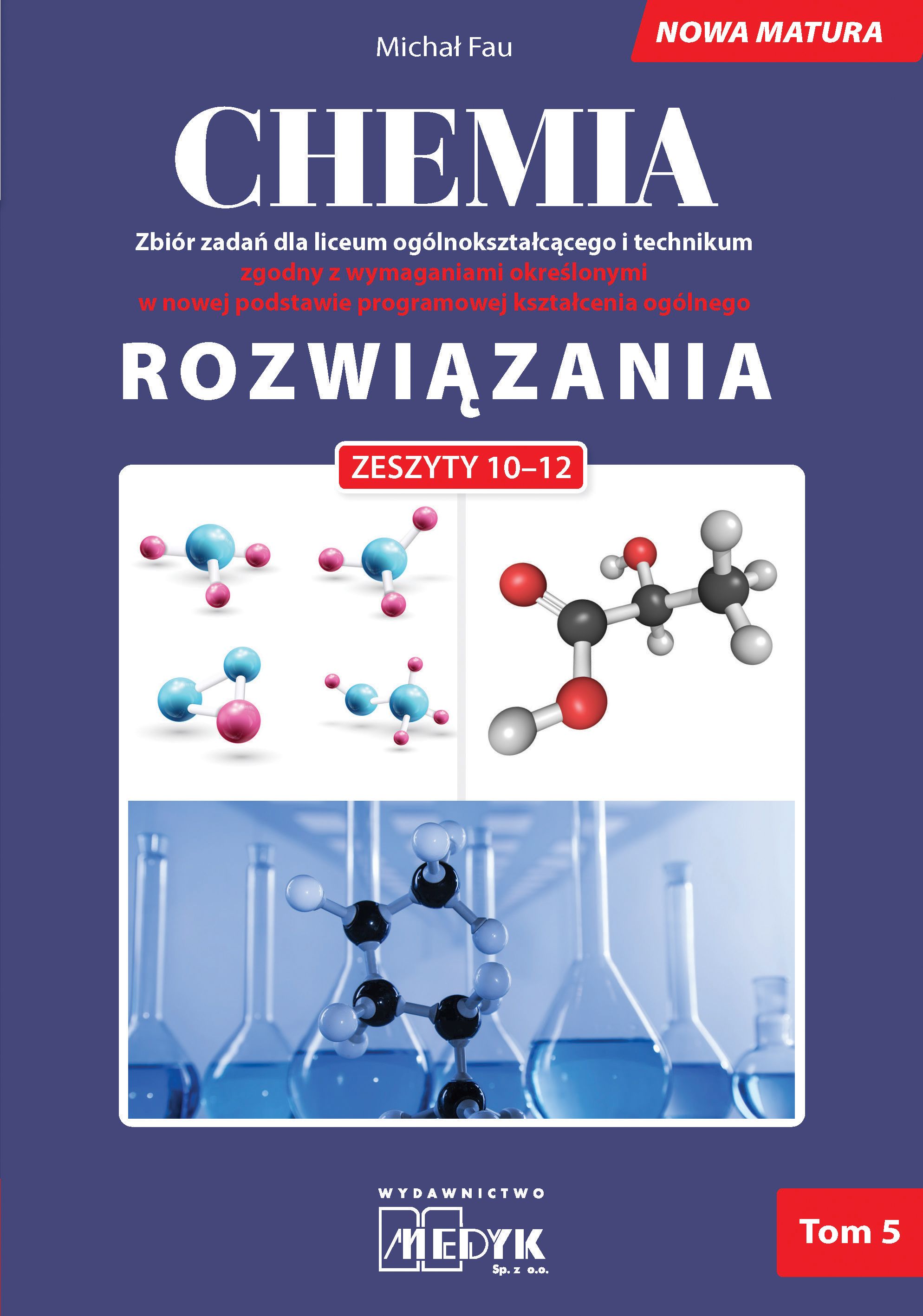 Image of Chemia Rozwiązania nowa matura Tom 5